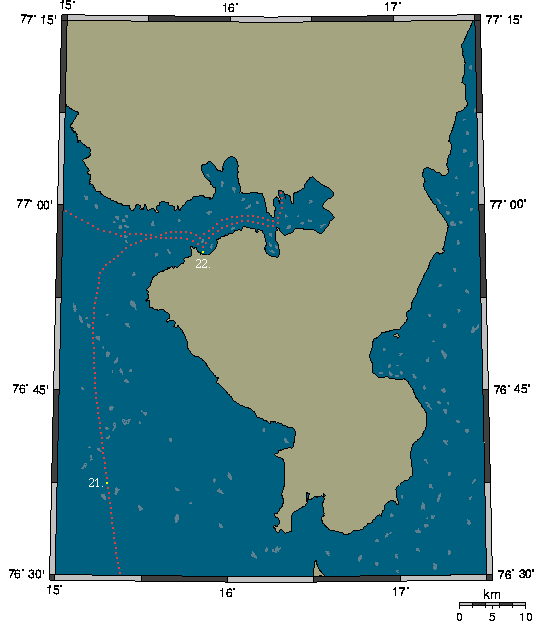 [Map of Hornsund]